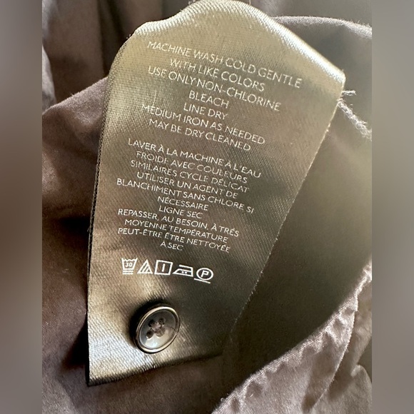 Anthropologie Maeve The Soren Longsleeve Black Shirt Dress Size Small - Picture 10 of 12